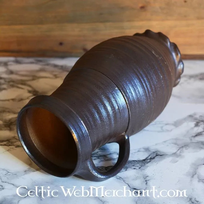 13. århundrede Cylinder Hals Kande 5 13. århundrede Cylinder Hals Kande - Billede 5
