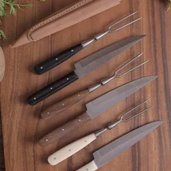 15. 16. århundrede Bestik Sæt Kniv Og Gaffel