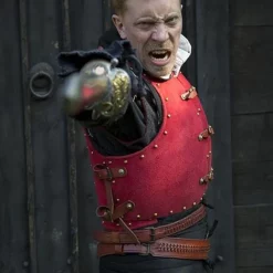 Epic Armoury 15. århundrede Brigandine, Rød -Rustning Salgsbutik 15 arhundrede brigandine rod 4