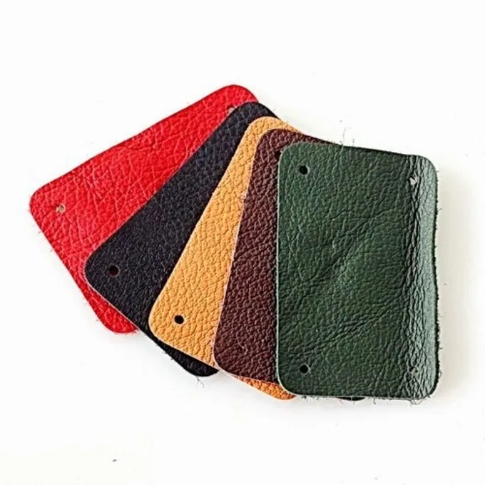 50x Nappalæder Indsnævre Rektangulært Stykke For Skala Rustning, Mørkebrun 1 50x Nappalæder Indsnævre Rektangulært Stykke For Skala Rustning, Mørkebrun