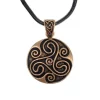 Amulet Celtic Trisquelion, Bronze