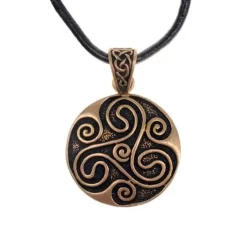 Amulet Celtic Trisquelion, Bronze