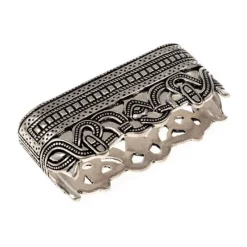 Angelsaksiske Skede Fitting, Forsølvede