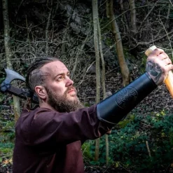 Leonardo Carbone Armskinner Vegvisir, Sort -Rustning Salgsbutik armskinner vegvisir sort 2