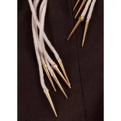 Deepeeka Blonder Med Aiglets, Sæt Med 5, Naturlig 5 Deepeeka Blonder Med Aiglets, Sæt Med 5, Naturlig -Rustning Salgsbutik blonder med aiglets saet med 5 naturlig 2