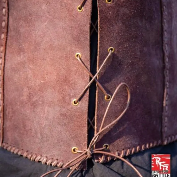 Epic Armoury Brigandine Med Bælter, Brun 3 Epic Armoury Brigandine Med Bælter, Brun - Billede 3