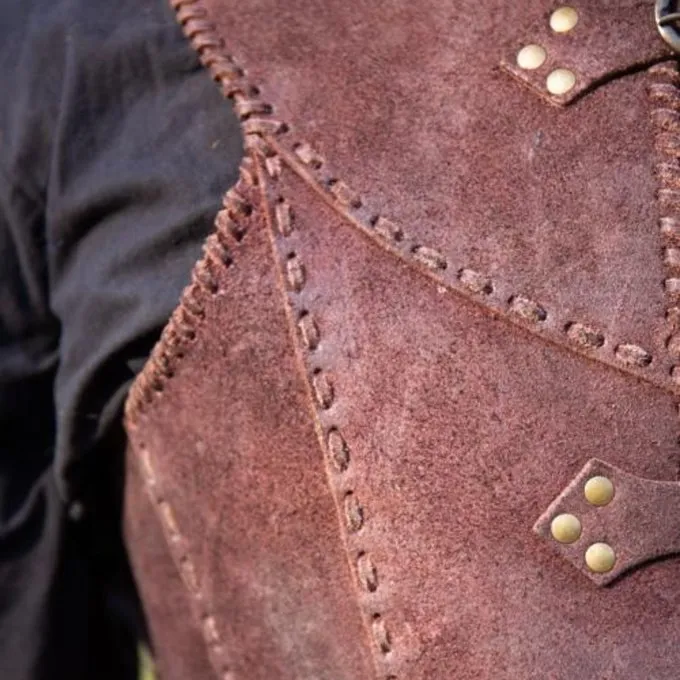 Epic Armoury Brigandine Med Bælter, Brun 5 Epic Armoury Brigandine Med Bælter, Brun - Billede 5