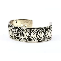 Celtic Armbånd Med Trisquelion, Forsølvede