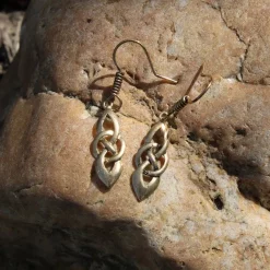 Celtic øreringe Dagda, Bronze -Rustning Salgsbutik celtic oreringe dagda bronze 3