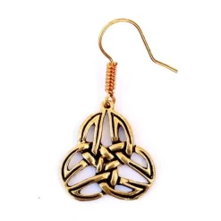Celtic Trisquelion øreringe Mabinnogion, Bronze