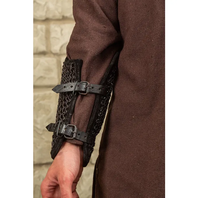 Mytholon Chainmail Vambraces Connor, Bronzeret 2 Mytholon Chainmail Vambraces Connor, Bronzeret - Billede 2