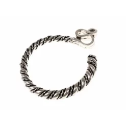 Dekorerede Slavisk Tempel Ringe, Forsølvet