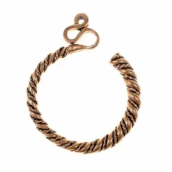 Dekorerede Slaviske Tempel Ringe, Bronze