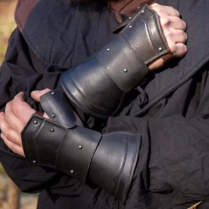 Epic Armoury Demi-handsker Scout Sort 1 Epic Armoury Demi-handsker Scout Sort