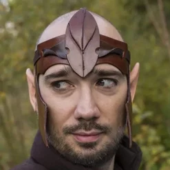 Epic Armoury Elven Hoved Band, Læder, LARP -Rustning Salgsbutik elven hoved band laeder larp 2