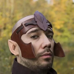 Epic Armoury Elven Hoved Band, Læder, LARP