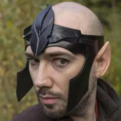 Epic Armoury Elven Hoved Band, Læder, LARP -Rustning Salgsbutik elven hoved band laeder larp 5