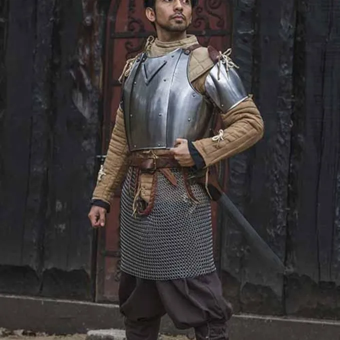 Epic Armoury Fuld Rustning Sæt Hamon, Poleret 3 Epic Armoury Fuld Rustning Sæt Hamon, Poleret - Billede 3