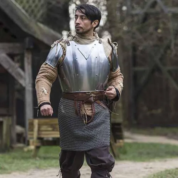 Epic Armoury Fuld Rustning Sæt Hamon, Poleret 4 Epic Armoury Fuld Rustning Sæt Hamon, Poleret - Billede 4