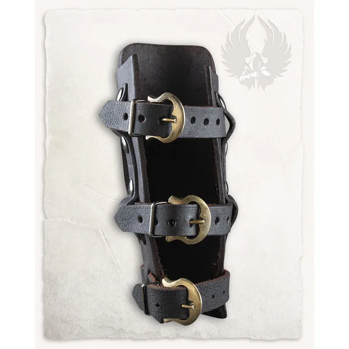 Mytholon Geralt Vambrace Til Kasteknive, Brun, Højre 3 Mytholon Geralt Vambrace Til Kasteknive, Brun, Højre - Billede 3