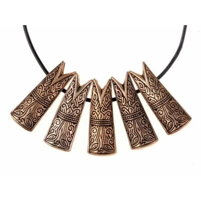 Gotland Fisk Hoved Juvel L, Bronze 3 Gotland Fisk Hoved Juvel L, Bronze - Billede 3