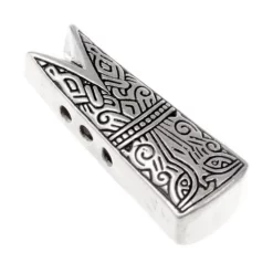 Gotland Fisk Hoved Juvel L, Forsølvede -Rustning Salgsbutik gotland fisk hoved juvel l forsolvede 1