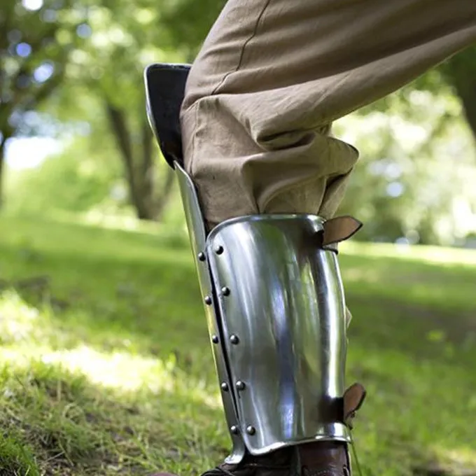 Epic Armoury Greaves Med Poleyns 2 Epic Armoury Greaves Med Poleyns - Billede 2