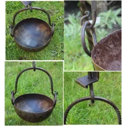 Ulfberth Gryde Med Hængsel -Rustning Salgsbutik gryde med haengsel 1