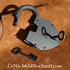 Deepeeka Historisk Hjerteformet Hængelås 7 Deepeeka Historisk Hjerteformet Hængelås -Rustning Salgsbutik historisk hjerteformet haengelas 2