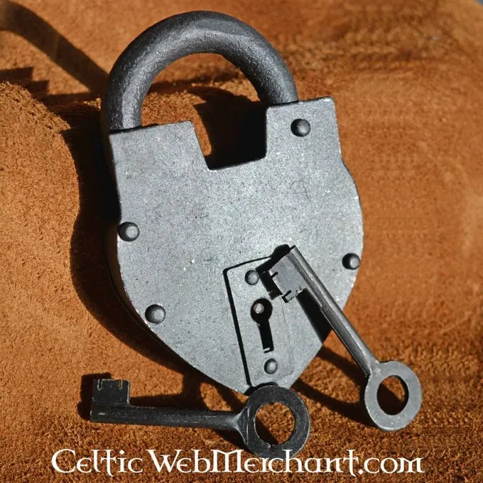 Deepeeka Historisk Hjerteformet Hængelås 1 Deepeeka Historisk Hjerteformet Hængelås