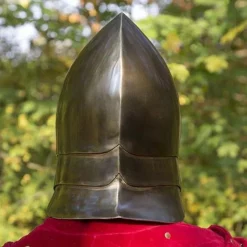 Epic Armoury Hjelm Illumine, Messingfarve 7 Epic Armoury Hjelm Illumine, Messingfarve -Rustning Salgsbutik hjelm illumine messingfarve 3