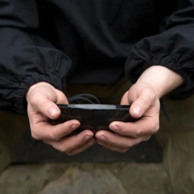 Epic Armoury Horn Plade 15 Cm, Mørk 2 Epic Armoury Horn Plade 15 Cm, Mørk - Billede 2