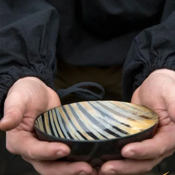 Epic Armoury Hornskål 16 Cm, Lys 4 Epic Armoury Hornskål 16 Cm, Lys - Billede 4