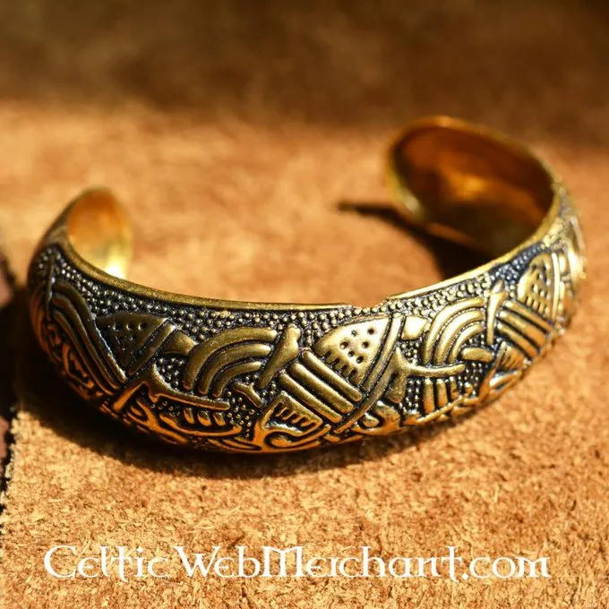 Insular Keltisk Armbånd 4 Insular Keltisk Armbånd - Billede 4