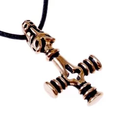 Island Thors Hammer Lille, Bronze