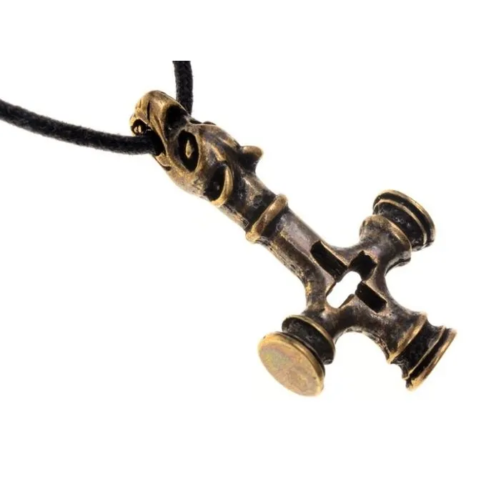 Island Thors Hammer, Messing 1 Island Thors Hammer, Messing