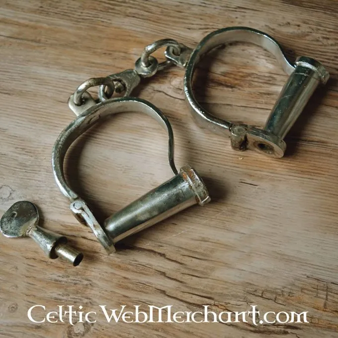 Deepeeka Jern Middelalderlige Håndjern 2 Deepeeka Jern Middelalderlige Håndjern - Billede 2