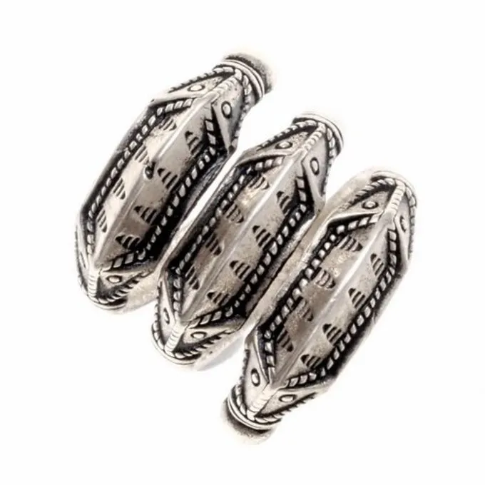 Jernalder Ring Himlingøje, Forsølvede 1 Jernalder Ring Himlingøje, Forsølvede