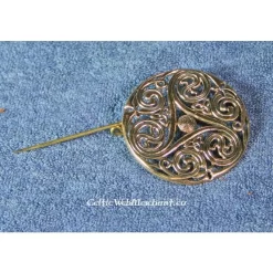 Keltisk Broche Triskelion -Rustning Salgsbutik keltisk broche triskelion 2