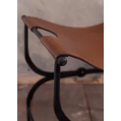 Deepeeka Klapstol, Læder -Rustning Salgsbutik klapstol laeder 4