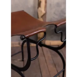 Deepeeka Klapstol, Læder -Rustning Salgsbutik klapstol laeder 5