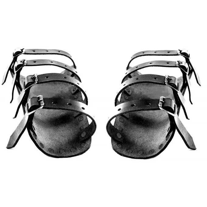 Leonardo Carbone Læder Armskinner Marius, Sort 2 Leonardo Carbone Læder Armskinner Marius, Sort - Billede 2