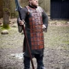 Epic Armoury Læder Brigandine Lang, Brun
