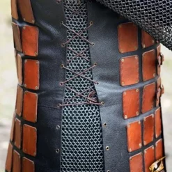 Epic Armoury Læder Brigandine Lang, Brun 8 Epic Armoury Læder Brigandine Lang, Brun -Rustning Salgsbutik laeder brigandine lang brun 3