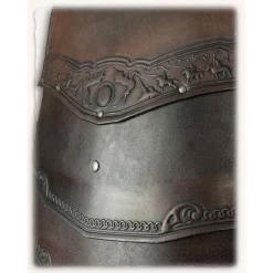 Mytholon Læder Rustning Gawain, Brun -Rustning Salgsbutik laeder rustning gawain brun 4