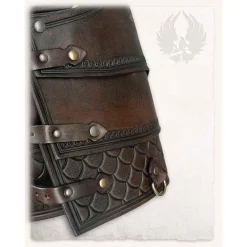 Mytholon Læder Rustning Gawain, Brun -Rustning Salgsbutik laeder rustning gawain brun 5