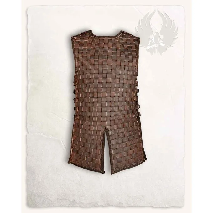 Mytholon Læder Rustning Ragur, Brown 3 Mytholon Læder Rustning Ragur, Brown - Billede 3