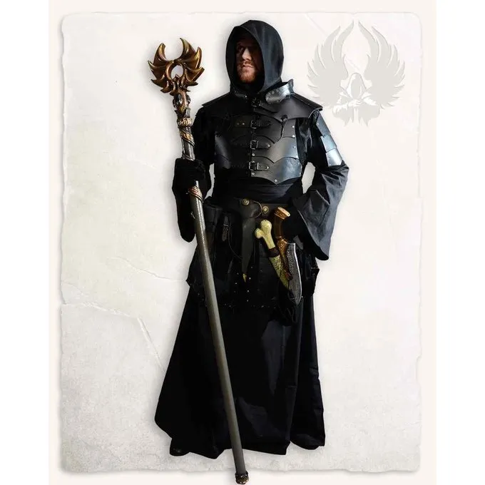 Mytholon Læder Rustning Rasmus, Brown 3 Mytholon Læder Rustning Rasmus, Brown - Billede 3