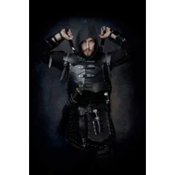 Mytholon Læder Rustning Rasmus, Sort