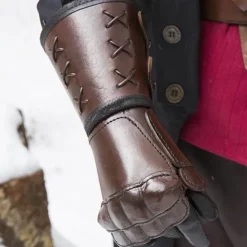 Epic Armoury Læder Stridshandske, Right Hand 8 Epic Armoury Læder Stridshandske, Right Hand -Rustning Salgsbutik laeder stridshandske right hand 2